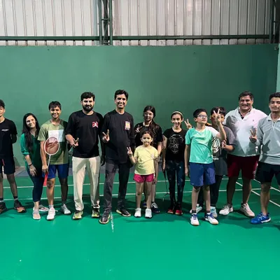 A memorable day for our academy as we hosted the renowned poet and speaker, Mr. Kumar Vishwas. He shared motivational words with our students and even joined in for a game.