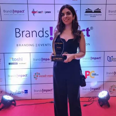 A proud moment for me on the red carpet after being recognized for my work. My mission is to make healthy living accessible and enjoyable for everyone, and this award is a wonderful encouragement to keep going.