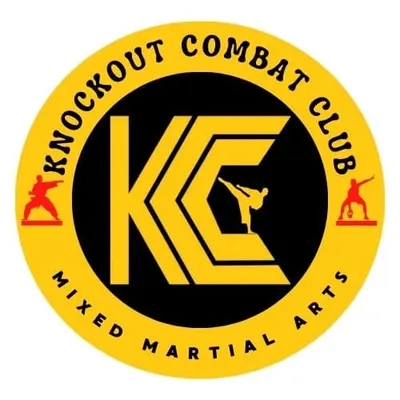 This is the official logo for Knockout Combat Club. We are a premier destination for Mixed Martial Arts training in Delhi, specializing in grappling, BJJ, and striking.