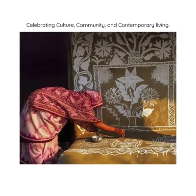 In Odisha, walls have long been canvases for storytelling. This image of a local artisan hand-painting a traditional mural was the primary inspiration for my design at Krishnasagar Township in Puri.