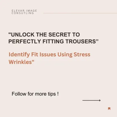 Stress wrinkles on your clothes are a clear sign of poor fit. I teach you how to use these wrinkles as a guide to achieve perfectly fitting trousers every time.