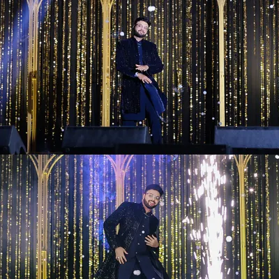 The groom takes center stage with a solo performance at the sangeet. We capture these high-energy moments, showcasing the fun and excitement of the night.