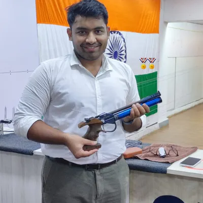 Congratulations to our champion, Kanhaiya Bajaj, for winning the Gold medal at the MAGC State Shooting Championship in Nasik. We are incredibly proud of his achievement.