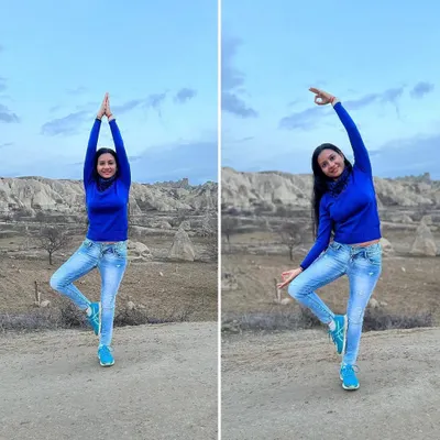 Practicing Vrikshasana, or tree pose, in the otherworldly landscape of Cappadocia, Turkey. Your life is your message to the world, and I hope mine inspires you to find balance and beauty wherever you go.