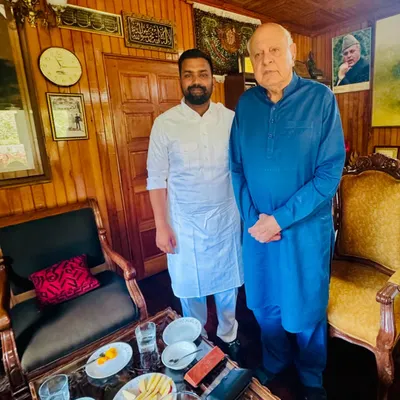 A memorable meeting with a former Chief Minister and Union Minister, a close friend of my late grandfather. These connections, built over generations, are invaluable in my political journey.