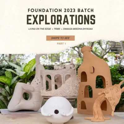 We are proud to unveil the conceptual explorations of our Foundation 2023 batch. This collection showcases the incredible creativity and skill developed during their time with us.
