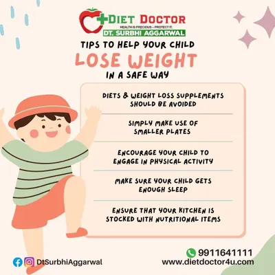 Helping a child lose weight must be done safely and without restrictive diets. My approach focuses on positive changes like using smaller plates, encouraging physical activity, and stocking your kitchen with nutritious options.