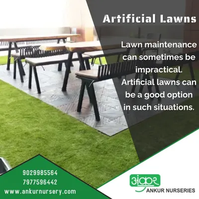 We installed this lush artificial lawn to create a clean and inviting outdoor seating area. The synthetic turf provides a vibrant green base that complements the modern benches, offering a practical, low-maintenance solution for spaces where natural grass is impractical. This setup is perfect for cafes, office patios, or home gardens, ensuring a perfect lawn year-round without any watering or mowing.