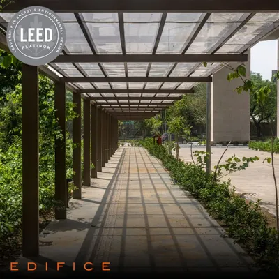 We are proud that our project, Atal Akshaya Urja Bhawan, received the LEED Platinum certification. This is the first government building in India to achieve this under the v4.1 BD+C: NC rating system, setting a new benchmark for public architecture.