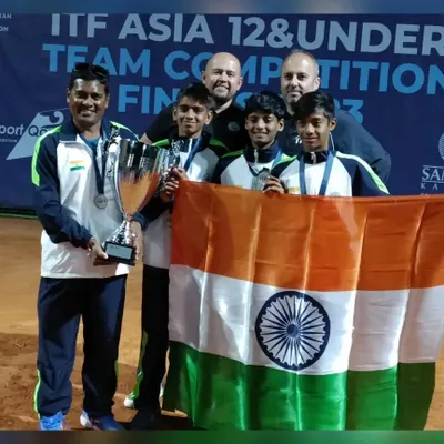 A silver medal for Team India at the ITF Asia 12 & Under Team Competition Finals in Kazakhstan. Seeing our players, including our trainee Rishikesh Mane, on the podium with the Indian flag is a testament to their world-class talent and hard work.