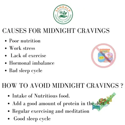 Midnight cravings are often a sign of a deeper imbalance. Poor nutrition, stress, and hormonal issues are common causes. We help you address these root causes with nutritious food, protein intake, and better sleep hygiene.