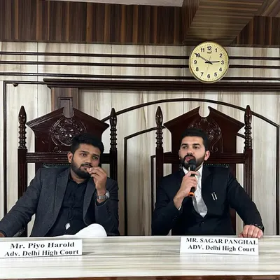 On the judge's panel for the 3rd Inter Moot Court Competition at MUIT, Noida. My role here is to simulate a real court environment and challenge students to present their cases with precision and confidence.