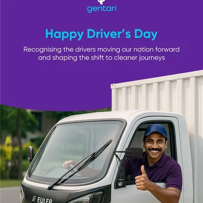 We recognize the vital role commercial drivers play in the economy and the clean energy transition. This image, featuring a driver with an Euler electric commercial vehicle, celebrates the professionals who are moving our nation forward with sustainable logistics.