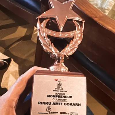 We are so honored to have received the "Leading Mompreneur" award in the culinary category from Mrs. Social, Mumbai Chapter. This award represents the passion and dedication we pour into our edible art.