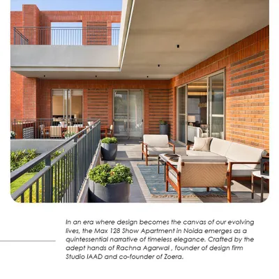 We are proud to be featured in Architectural Digest India for our Max128 Show Apartment project. The article highlights our approach to creating a "sensorial ballet" that blends tradition with modernity.