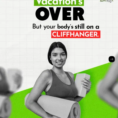 Feeling the post-vacation blues? This graphic introduces our Vacation Recovery Package, designed to help you get back on track when your body is still on a cliffhanger.
