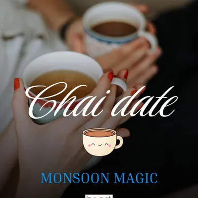 There's nothing quite like a cozy chai date when the rain is pouring outside. It's a simple, warm, and perfect way to connect. This is the first of our Monsoon Magic date ideas to help you make the most of the season.