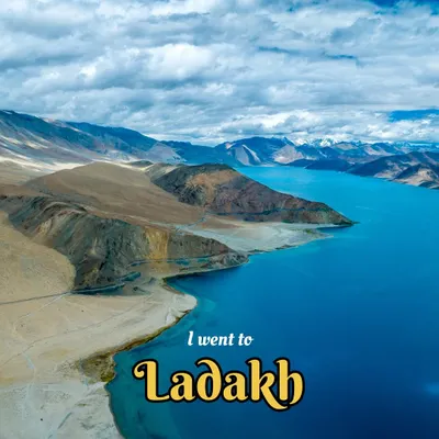 The journey to Ladakh changes you. This aerial photograph of the iconic Pangong Tso lake shows the stark, beautiful contrast of the cold desert. The deep blues against the barren mountains are a sight I strive to capture, showcasing the unique landscapes I can film for travel and tourism projects.