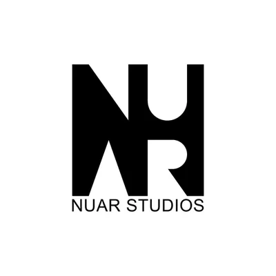 The official logo for NUAR Studios. It represents our modern, architectural approach to design, where form and function converge.