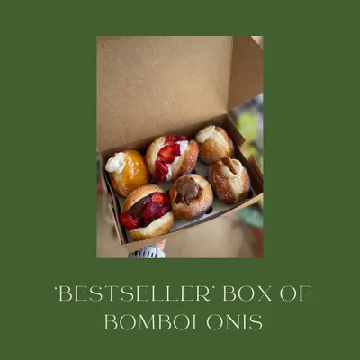 My 'Bestseller' box of bombolinis is the perfect way to try a little bit of everything.