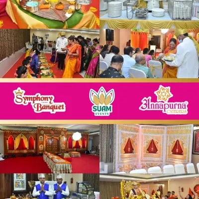 A collage showcasing the range of events we cater, from traditional ceremonies to modern parties, all with our signature quality and service.