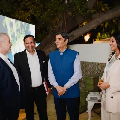 It is always a pleasure to host distinguished guests. Here are attendees mingling during a gala dinner we hosted for the Turkish Cuisine Week.