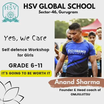 I was honored to be invited to HSV Global School to conduct a self-defense workshop for girls. Creating awareness about women's safety is our responsibility.
