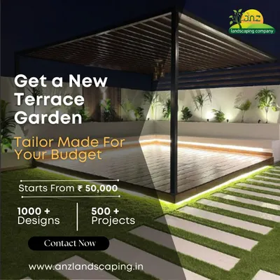 We provide tailor-made terrace garden solutions to fit your budget. With over 1000 designs and 500 completed projects, we can create the perfect outdoor space for you, with projects starting from ₹50,000.