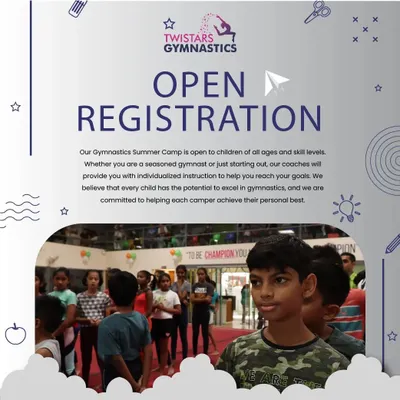 Registration is open for our Gymnastics Summer Camp. We provide individualized instruction to help every child, from seasoned gymnasts to beginners, achieve their personal best.