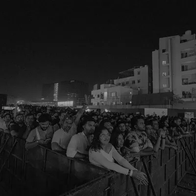 A shot of the amazing crowd in Pune. Seeing everyone so engaged and into the music is the biggest reward for any performer. This is why I love live shows.