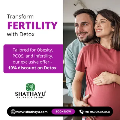 This image highlights our specialized detox programs designed to transform fertility. Tailored for conditions like obesity, PCOS, and infertility, our detox plans help cleanse the body and create an optimal environment for conception.