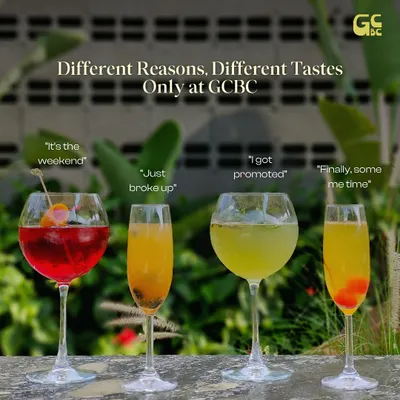 Whether you're celebrating a promotion or just need some me-time, I have a drink for every reason. Our bartenders can mix up a classic or create something new just for you.