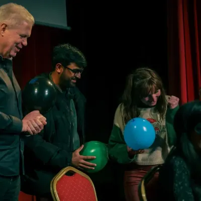 Performing a mentalism routine at The Magic Circle in London was a huge honor. Sharing my magic with fellow magicians from around the world was an experience I'll never forget.