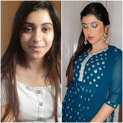 From a fresh face to party-ready sparkle. This transformation showcases a bold silver glitter eye, perfect for a night out. I'll teach you how to apply glitter without the mess for maximum impact.