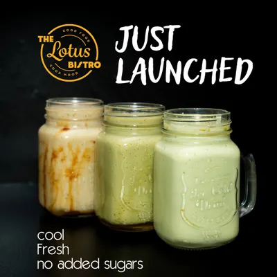 A look at our newly launched smoothie selection. We craft each one to be cool, fresh, and completely free of added sugars, letting the natural sweetness of the fruits shine through.