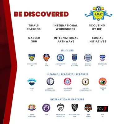 This is your gateway to greatness. My Sportsfort Football Cup in Mumbai is more than a tournament; it's a direct link to scouts from ISL clubs, I-League teams, and international academies, all made possible through my partnership with India Khelo Football.