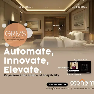 Our Guest Room Management System (GRMS) is the key to automating, innovating, and elevating the hospitality experience. This system gives guests control over their environment while providing management with powerful efficiency tools.