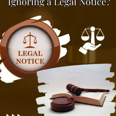 Receiving a legal notice can be an alarming experience. This series of images explains why you should never ignore one and the steps you should take to protect yourself.
