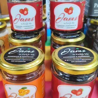Our homemade Strawberry and Orange Jams are a customer favourite. Made with real fruit chunks and no artificial additives, they are perfect for a sweet treat any time of day.