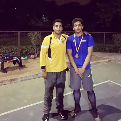 A proud moment with our player, Dhananjay. His dedication paid off as he represented his school in the 62nd U-19 School Nationals and became a Gold medalist Delhi state champion. We are proud to have been part of his journey.
