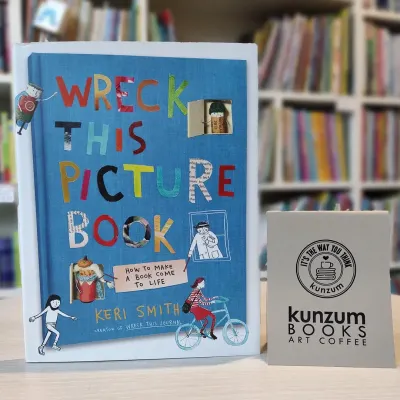 An invitation to create, not just read. "Wreck This Picture Book" by Keri Smith is a perfect example of the interactive books we offer that encourage kids to engage with reading on a whole new level.