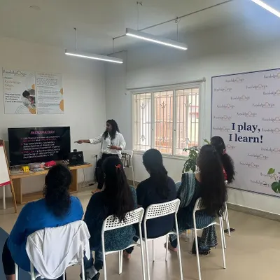 I believe in a structured approach to phonics. Here, I am presenting the logic behind teaching sounds before letter names, explaining to educators how this method helps children decode words more effectively.