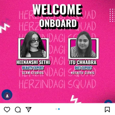 I was thrilled to join the HerZindagiSquad as a diet expert. Being part of a panel like this allows me to answer questions and share my knowledge on a larger platform, helping more people on their wellness journey.