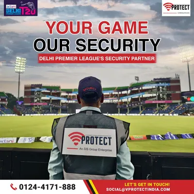 Your game, our security. We were proud to be the official security partner for the Delhi Premier League, securing every match with care and supporting an unforgettable season with our seamless security solutions.