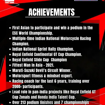 My journey includes over 200 podiums, multiple national championships, and training over 2000 riders. I bring all of this experience to every session to help you grow.