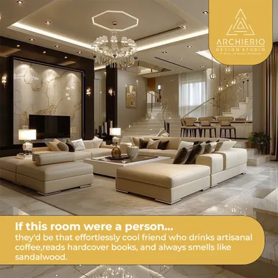 If this room were a person, they'd be that effortlessly cool friend who reads hardcover books and always smells like sandalwood. I believe interiors should have a personality of their own.