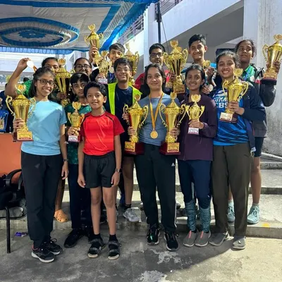 The result of dedication and teamwork. We are incredibly proud of our players who represented their schools and won a remarkable number of trophies at the CBSE cluster tournaments in Bangalore.