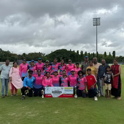 Another tournament, another trophy. The NICE Devils celebrate their 6th consecutive title win in Mysore. This is the standard of excellence we have set, playing with freedom, joy, and an unbreakable team bond.