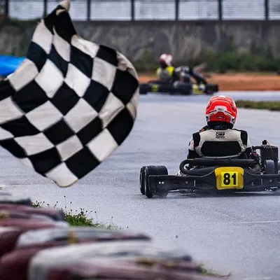 The checkered flag waves for our driver, securing a championship win in the Meco Meritus Cup. This victory is the culmination of a season of hard work and dedication.