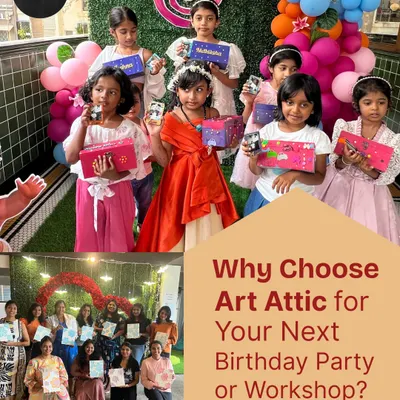 From kids' birthday parties to mindful workshops for women, I make every celebration extraordinary. Let's create, connect, and carry home handmade memories.